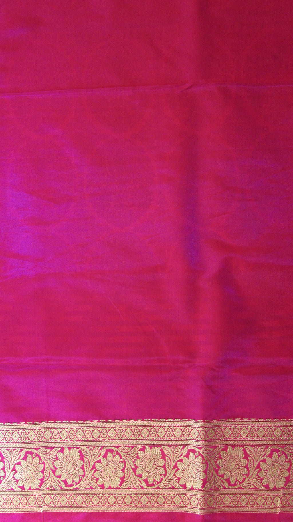 Saugandh Women's Bottle Green Banarasi Silk Saree by Saundarya