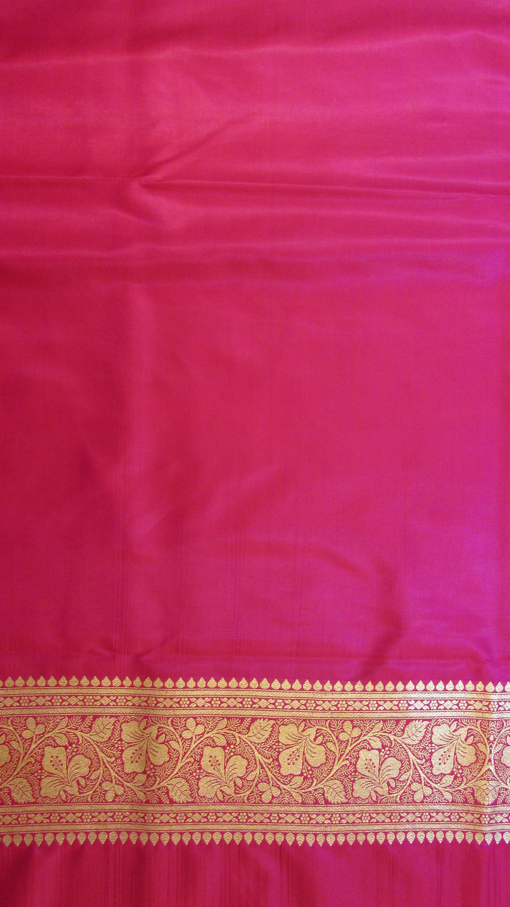 Saugandh Women's Orange Banarasi Silk Saree by Saundarya - Design 4
