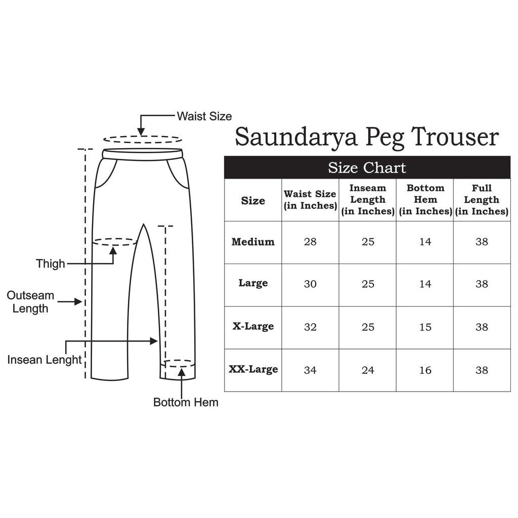 Saundarya Women's Rayon Loose Fit Tapered Pant Turmeric Yellow