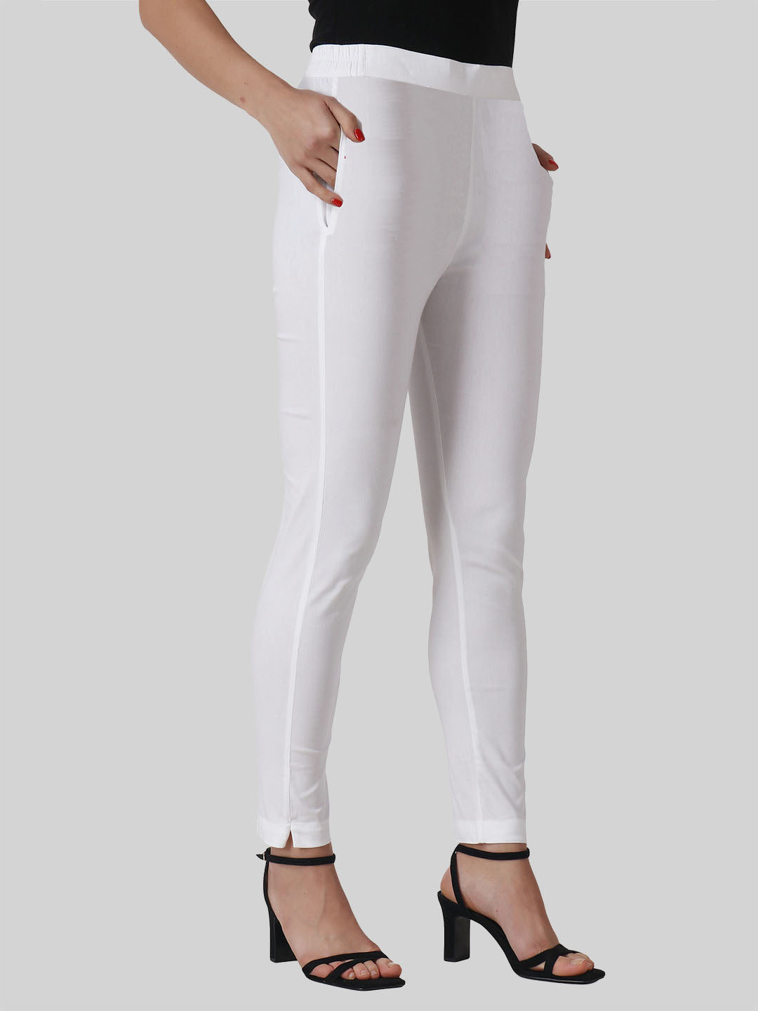 salsation Polso pants White Mサイズ CHINO PANTS JOGGERS REGULAR - SALSA JEANS